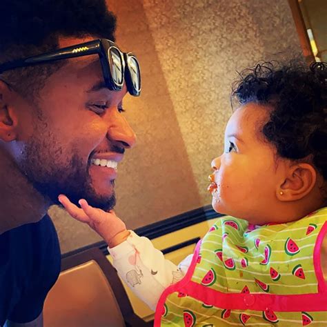 Usher Says He's 'Loving Being a Girl Dad' to Daughter Sovereign