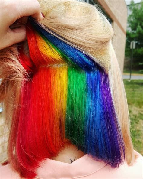 See this Instagram photo by @athena.golden • 29 likes | Rainbow hair ...