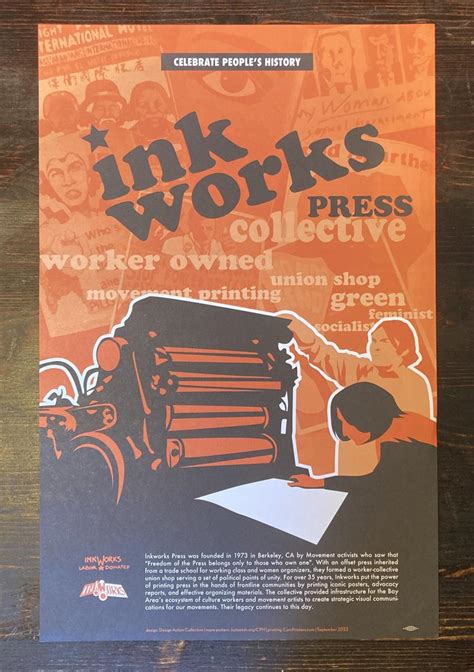 Inkworks Press Poster | Microcosm Publishing