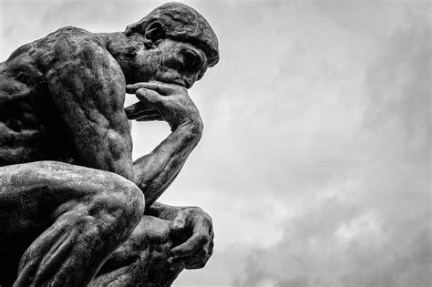 Thinking man by Federico Venuda / 500px | Thinking man, Thinking man statue, Statue tattoo