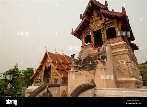 Wat Phra Singh, Chiang Mai, Chiang Mai Province, Thailand, Asia Stock ...