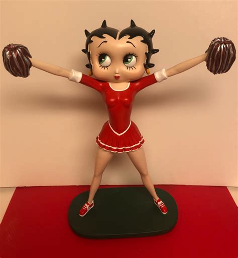 Betty Boop Special Edition Figurine CHEERLEADER - 13" Go Team ...