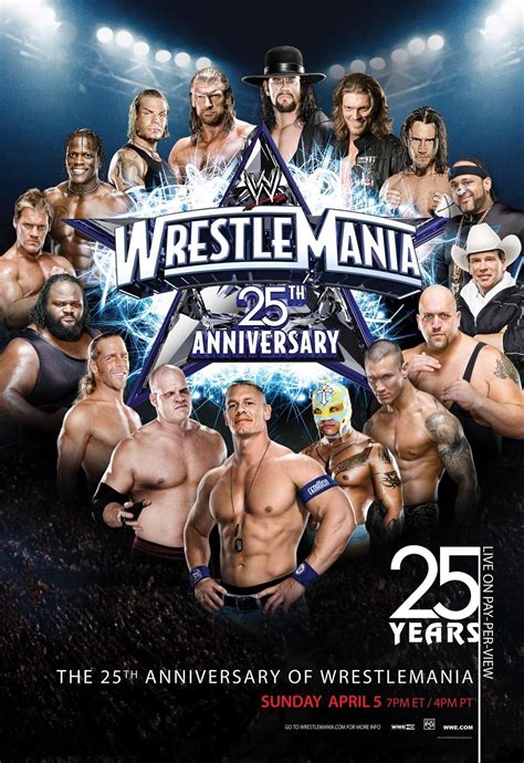 Photos: Every WrestleMania poster ever (With images) | Wrestlemania, Wrestlemania 25, Wwf poster