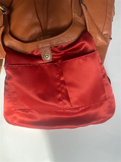 Coach MADISON MAGGIE Brown Leather Shoulder Bag 21225… - Gem