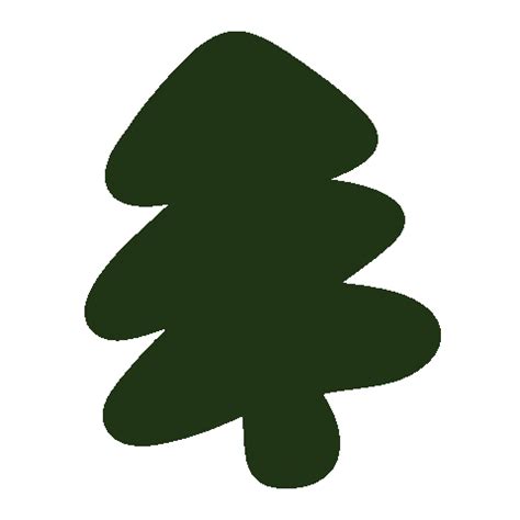 Pine Tree Plant Sticker