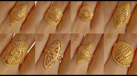 22k Latest Gold Ring Design || Bridal Gold Rings || Gold Rings Designs ...