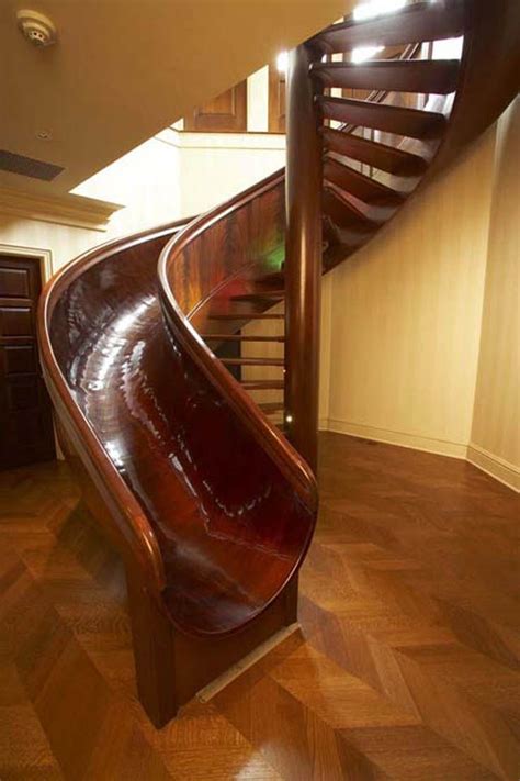 Spiral Staircase With Slide – HOMYSTYLE