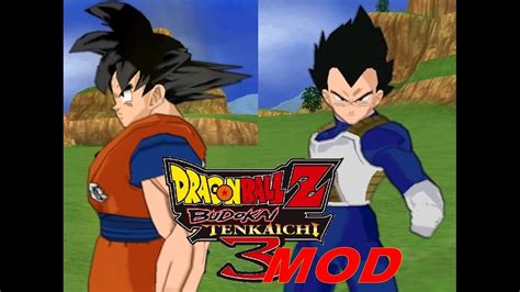 Dragon Ball Tag Team MOD com estilo do Budokai Tenkaichi 3!! - Gameplay comentada. - YouTube