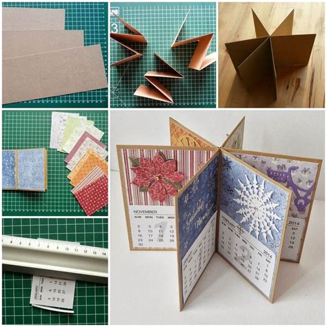 Pin by Tracey Mahoney on Creative Ideas | Diy calendar book, Diy calendar, Diy desk calendar