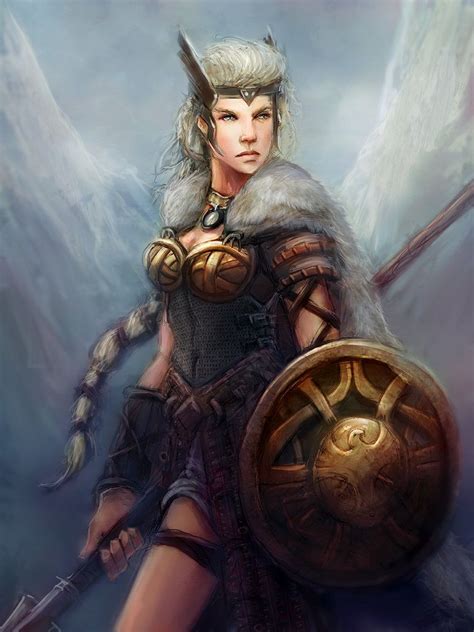 Freya the Valkyrie by mattforsyth on deviantART | Valkyrie, Norse goddess, Warrior woman