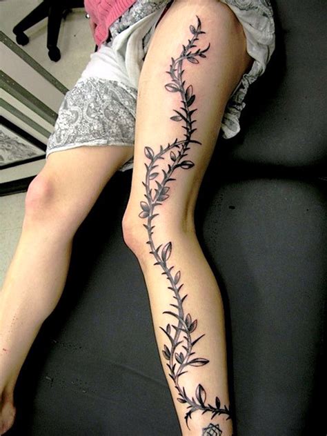 30 Leg Tattoos Ideas For Women - Flawssy