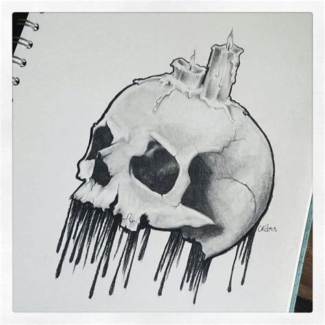 Skull Doodle | Angel drawing, Doodles, Drawings