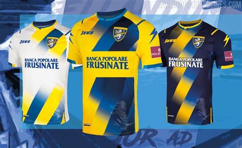 Unique Frosinone Calcio 20-21 Home, Away & Third Kits Released ...