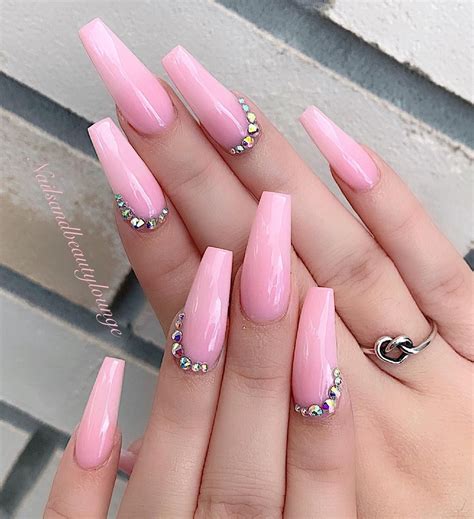 Famous Acrylic Nail Ideas Light Pink References - fsabd42