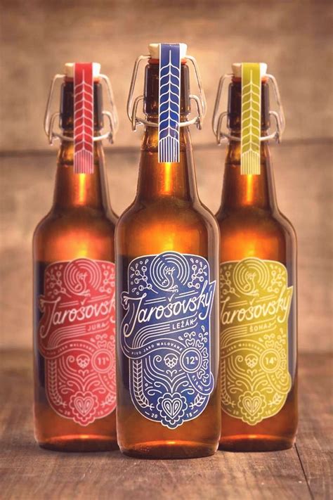 Jarosovsky beer Design Paweł Czyk Mateusz Słowakiewicz Beer label design and branding inspir ...
