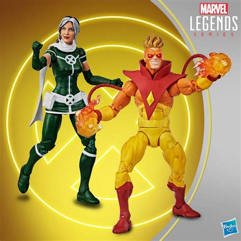 Marvel Legends Rogue and Pyro 2 Pack Pre Order Info | ActionFiguresDaily.com