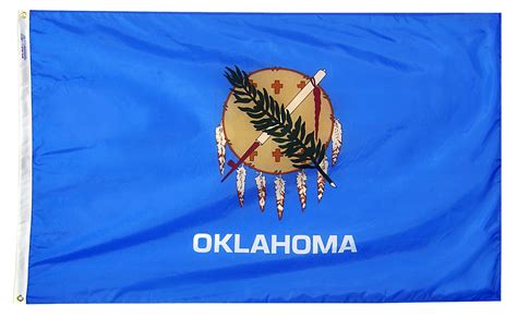 Oklahoma Flag. | Oklahoma state flag, Oklahoma flag, State flags