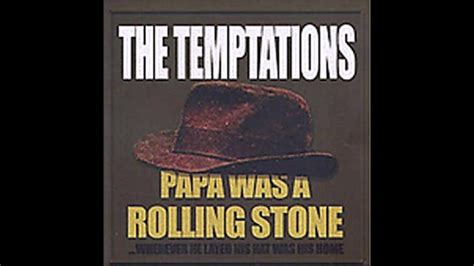 The Temptations - Papa Was A Rolling Stone Instrumental 1972 - YouTube