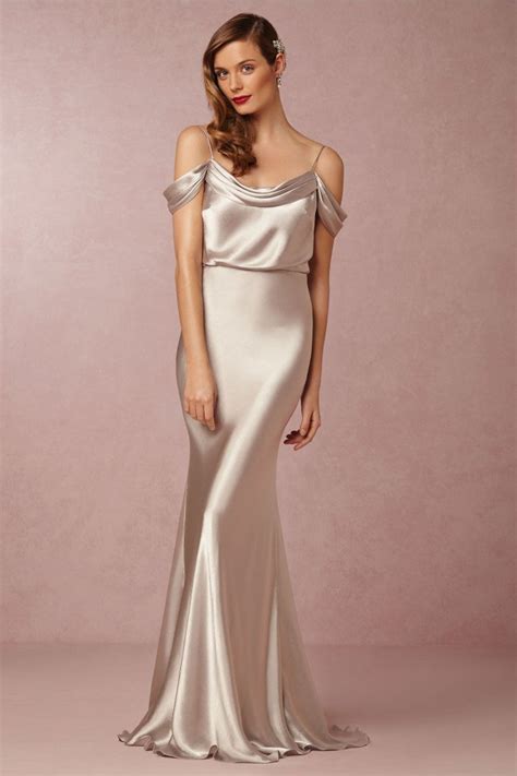 Gold Silk Wedding Dress