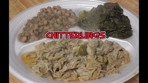 HOW TO COOK CHITTERLINGS - YouTube