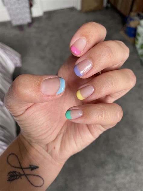 Rainbow Pastel French Tip Nails Are Here To Stay – The FSHN