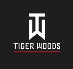 Tiger Woods Logo | Athlete Logos | Wood logo, Sports brand logos, Tiger Woods