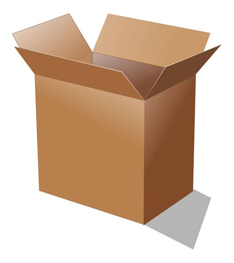 Cardboard Box Png Head In Png