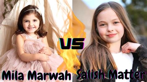 Salish Matter VS Mila Marwah (The Anazala Family) Stunning Transformation ⭐ From Baby To Now ...