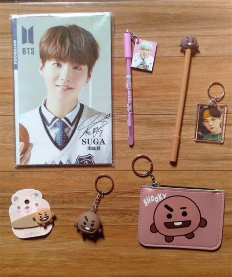 BT21/BTS SUGA MERCH BUNDLE, Hobbies & Toys, Memorabilia & Collectibles ...