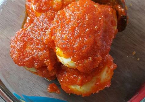 Resep Telur balado tanpa tomat oleh Ndaru Mudjihardjo - Cookpad