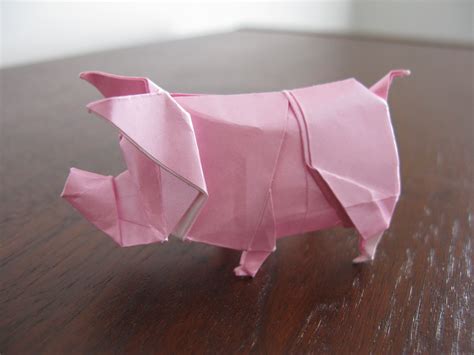 Origami Pig