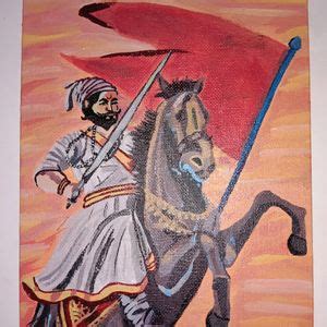 Artwork | Shivaji Maharaj Painting 🙏 | Freeup