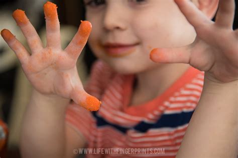 Cheeto Fingers… | Life With Fingerprints