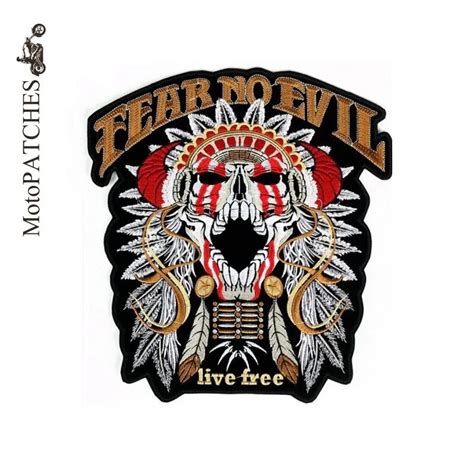 Motorcycle Racing Patches Biker Skull Patches Custom Motorcycle Patch Embroidered Iron On ...