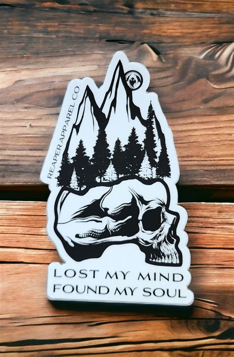 Lost My Mind 4" Sticker – @reaperapparelco