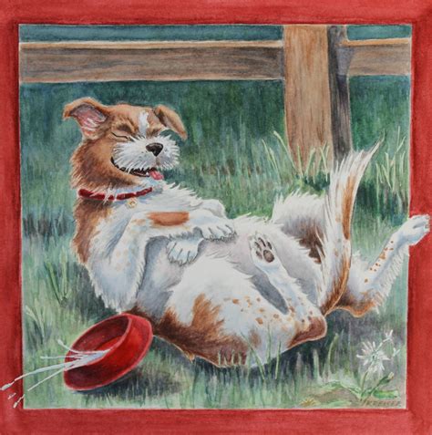 The LIttle Dog Laughed | Patricia Kreiser Illustration