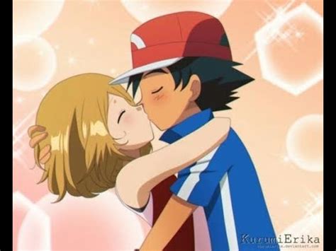 Pokemon Images: Pokemon Ash And Serena Kiss Video