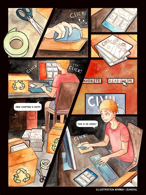 Digital vs. Print Comics – The Sundial