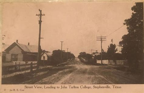 Stephenville, Texas, Erath County seat.