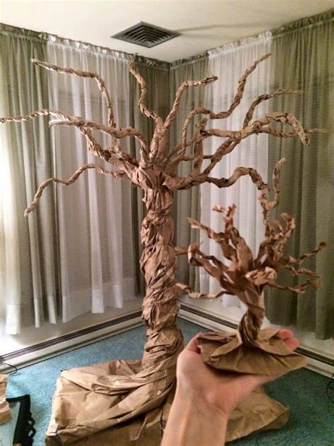 How To Make A 3D Tree Out Of Butcher Paper - Peters Gregory