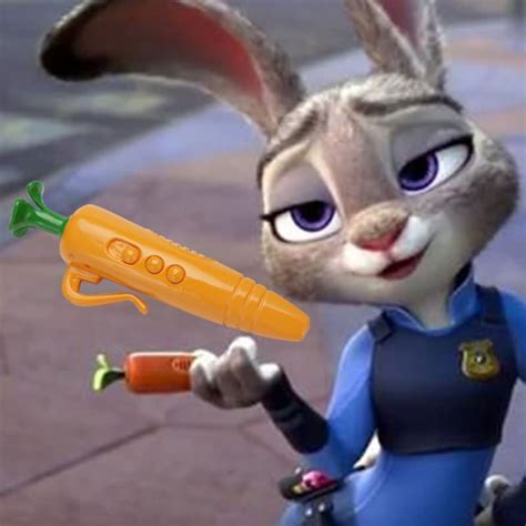 Zootopia Judy Hopps Carrot Voice Recorder Pen Cosplay Prop ( free ...