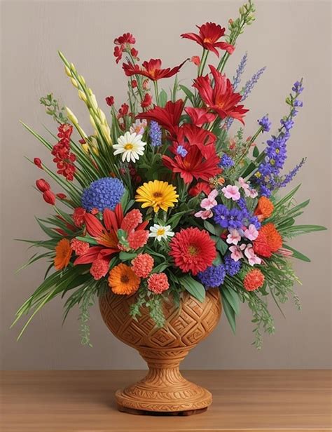 Premium AI Image | Beautiful Flower Vase Images