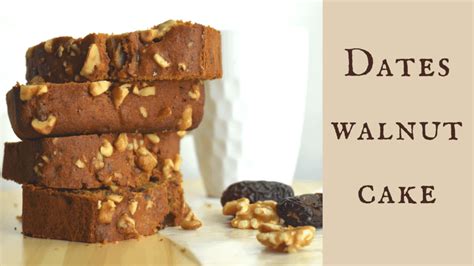 Date and Walnut Cake | MerryBoosters