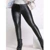 [17% OFF] 2021 Plus Size Skinny Faux Leather Pants In BLACK | DressLily