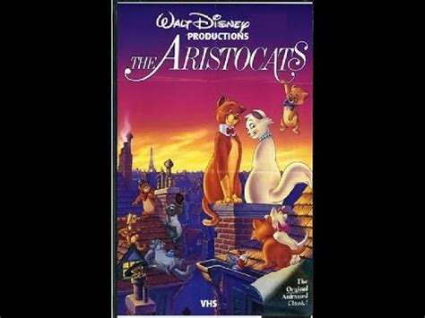 Opening to The Aristocats 1985 VHS - YouTube