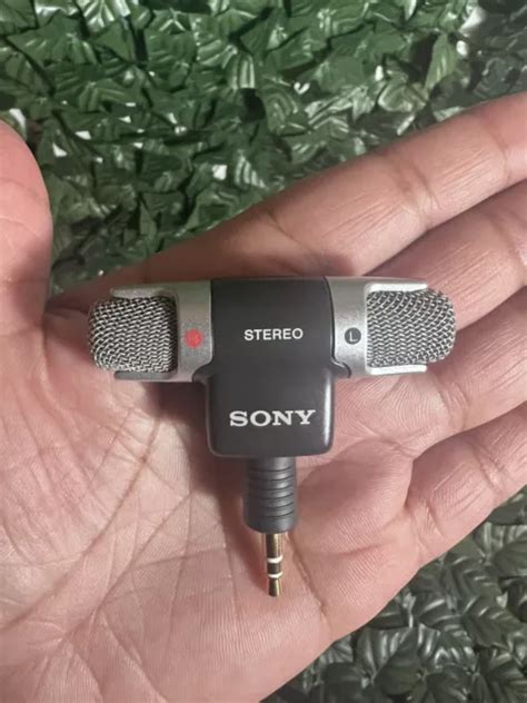 SONY MD 3.5MM Plug ECM-DS70P Electret Condenser Wireless Stereo Microphone $15.50 - PicClick