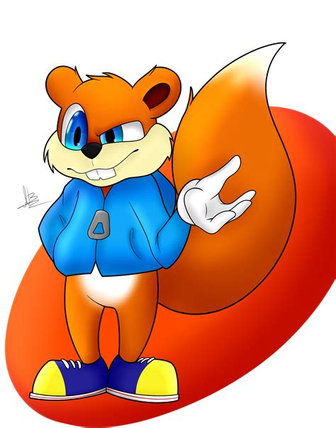 Conker the Squirrel by RocketStrike on Newgrounds