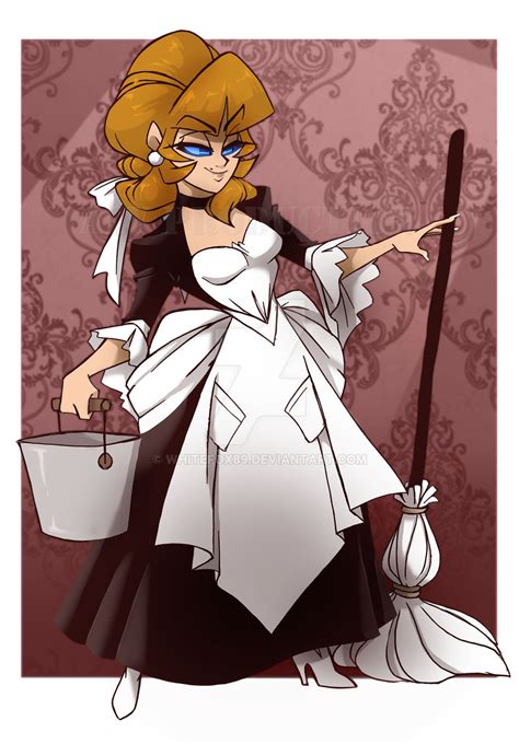 Rose French maid uniform by WhiteFox89 on DeviantArt