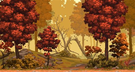 ArtStation - Forest - Pixel Art