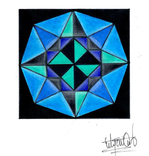 Contemporary art - Geometry art - Geometric drawings - Car… | Flickr